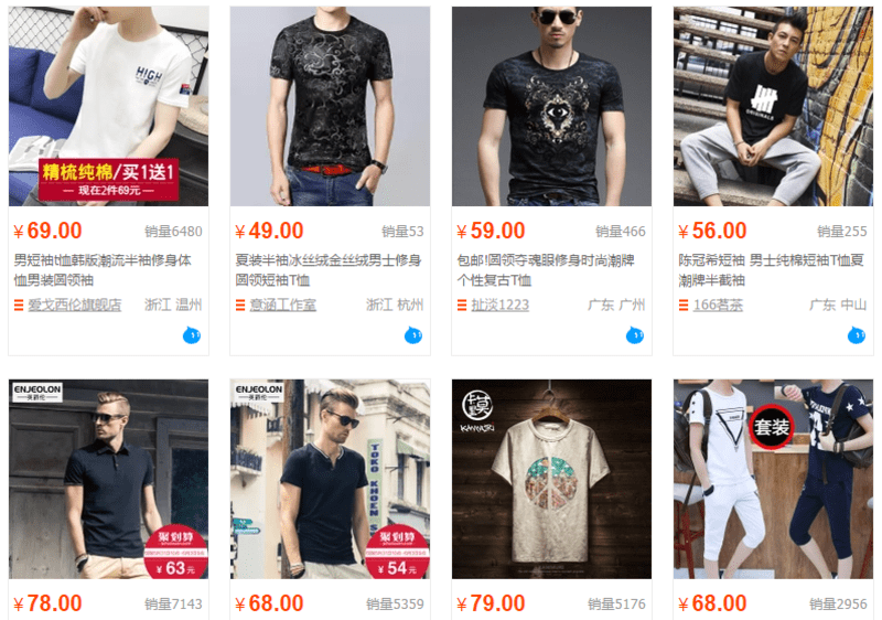 30 Link Nguồn Hàng Quần Áo Nam Taobao có độ uy tín cao