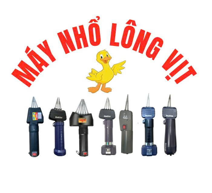 Mua máy vặt lông măng gà ngan vịt mini cầm tay giá gốc