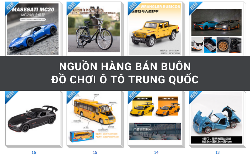 50 Từ Khóa Tiếng Trung Tìm Xưởng Đồ Chơi Sán Đầu