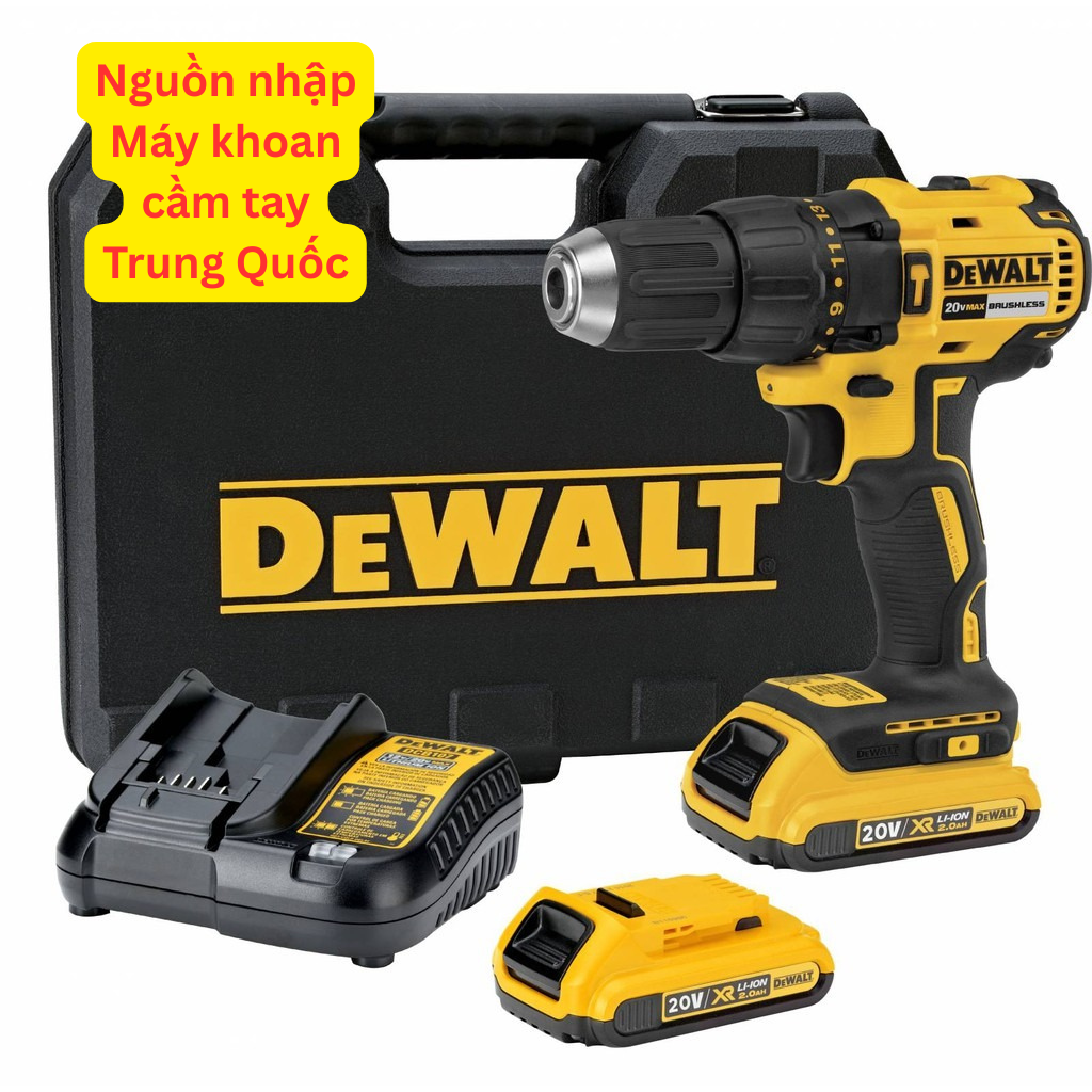 Nguồn Hàng Máy Khoan Cầm Tay Trung Quốc: Từ Tìm Kiếm Xưởng Sản Xuất Đến Nhập Khẩu Chính Ngạch Toàn Tập