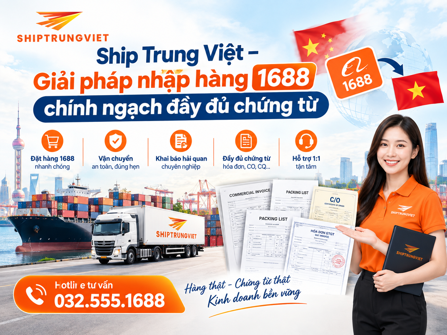 Khi nào nên chuyển sang ủy thác nhập khẩu hàng 1688 chính ngạch?