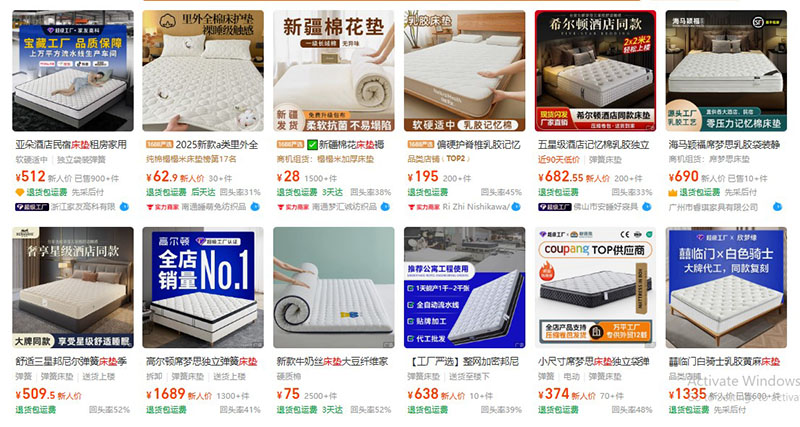 Nhập sỉ đệm Trung Quốc giá tận xưởng, chất lượng và tiết kiệm chi phí
