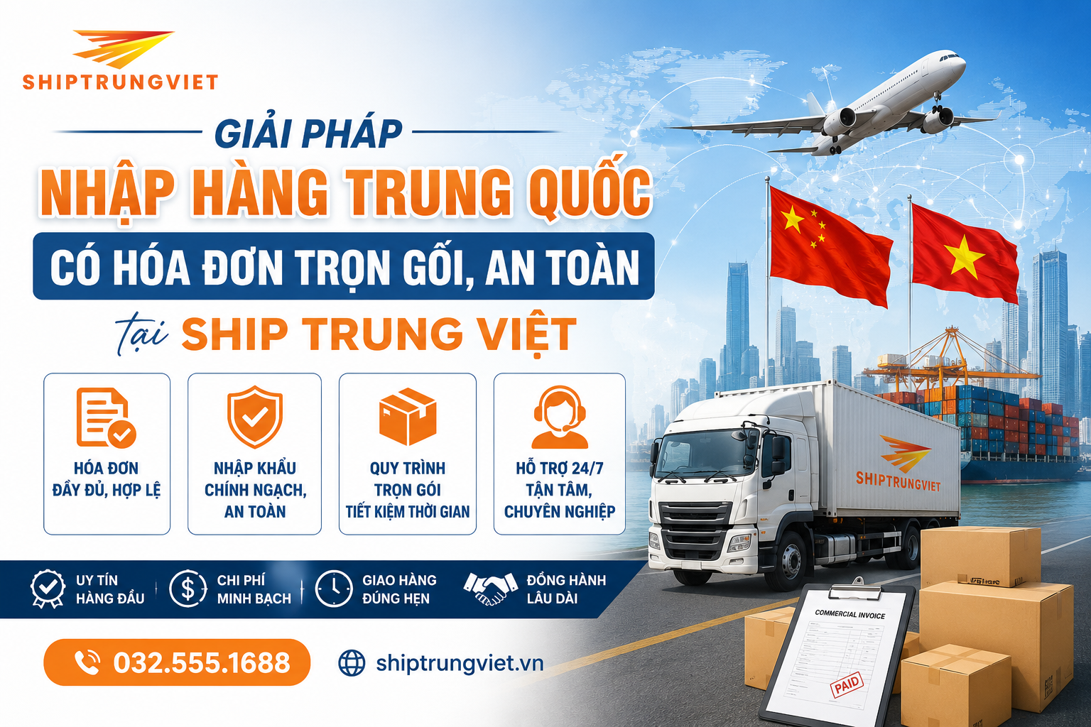 Nhập Hàng Trung Quốc Có Hóa Đơn, Giấy Tờ: Quy Trình Nhập Khẩu Chính Ngạch Chuẩn Pháp Lý Từ A - Z