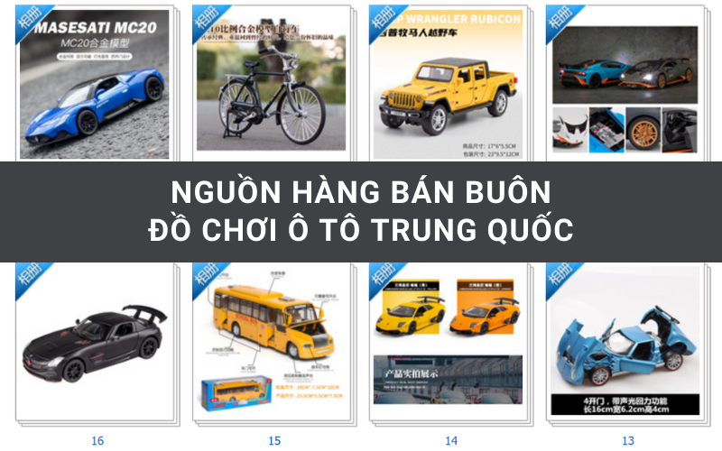 Nguồn hàng xe đồ chơi Trung Quốc giá gốc, tận xưởng