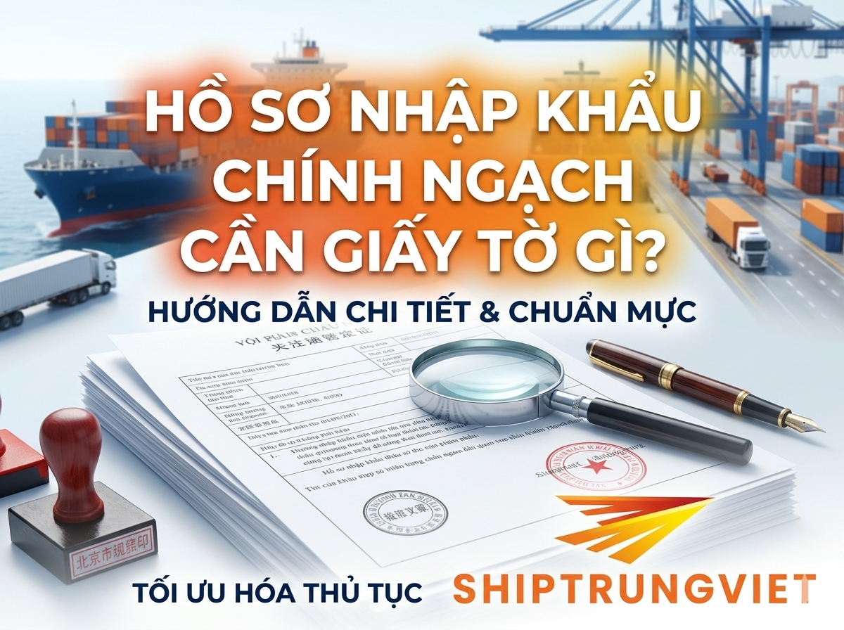 Nhập Hàng Trung Quốc Cần Những Loại Hồ Sơ, Giấy Tờ Gì? Hướng Dẫn Chi Tiết Từ A-Z