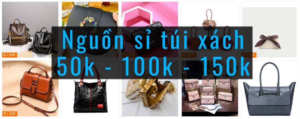 3 Nguồn hàng túi xách Quảng Châu và 40+ Shop bán túi xách Quảng Châu trên Taobao, 1688, Tmall đẹp chất lượng giá sỉ