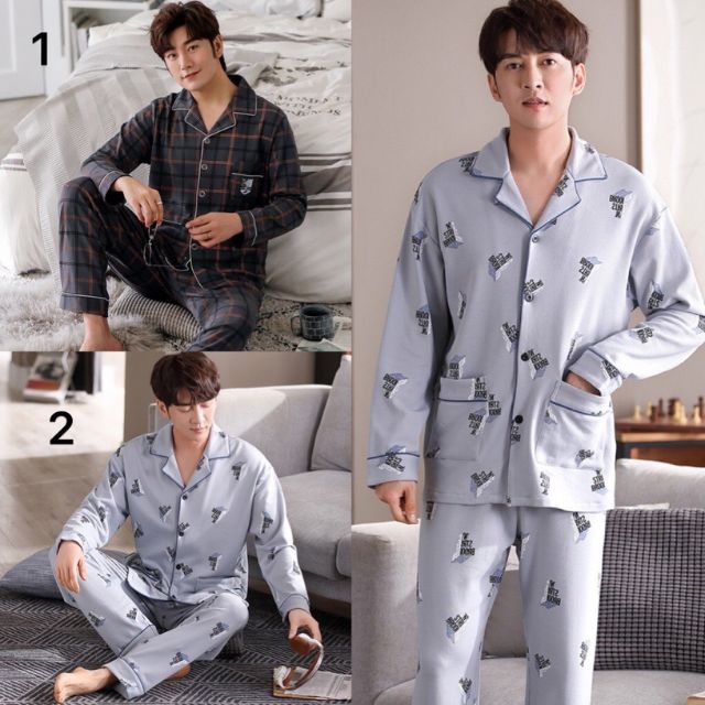 30+ Link shop nhập nguồn hàng Pijama nam Trung Quốc chất lượng, giá cực rẻ