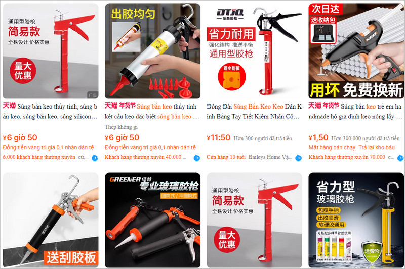 Súng Bắn Keo Silicon Trung Quốc: Top 5 Loại Tốt Nhất Và Cách Chọn Đúng Gợi Ý Từ Chuyên Gia